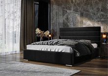 Кровать Омега в базовых тканях, без основания, 180 см цвет Темный